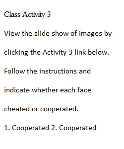 Class Activity 3